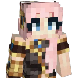 Infact Minecraft avatar bust