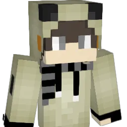 InkMax Minecraft avatar bust