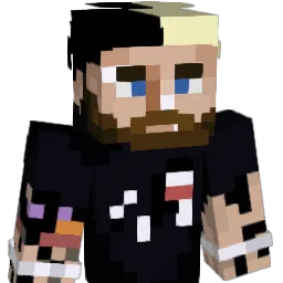 InkednBroken Minecraft avatar bust