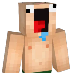 InstaDabb Minecraft avatar bust