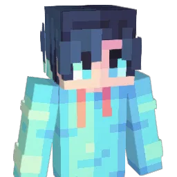 InstalIed Minecraft avatar bust