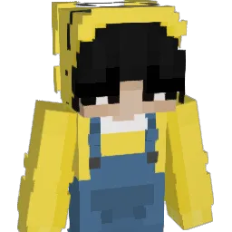 InteracKhaled Minecraft avatar bust