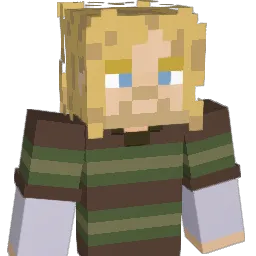 Internewbie Minecraft avatar bust
