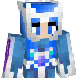 Interspatial Minecraft avatar bust