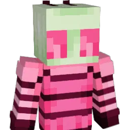 InvaderQueen Minecraft avatar bust
