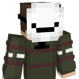 InvisIsBroke Minecraft avatar bust
