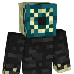 Irony Minecraft avatar bust