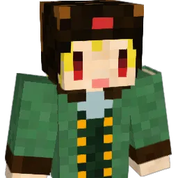 Itakawa Minecraft avatar bust