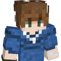 ItsAqwa Minecraft avatar bust