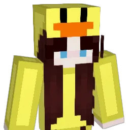 ItsDuckiie Minecraft avatar bust