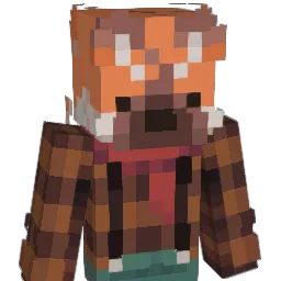 ItsFenzi Minecraft avatar bust