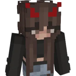 ItsLilLesbian Minecraft avatar bust