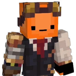 ItsOnlyOrange Minecraft avatar bust