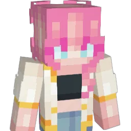 Itsjazmin Minecraft avatar bust