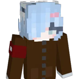 Itslouiii Minecraft avatar bust