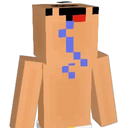 ItzFlow Minecraft avatar bust