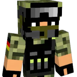 ItzTazikz Minecraft avatar bust