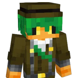Itzgre3n Minecraft avatar bust