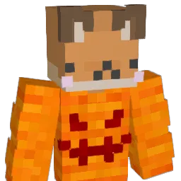ItzzFoxyVolpe Minecraft avatar bust