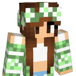 Iucia Minecraft avatar bust