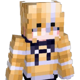 Ivilia Minecraft avatar bust