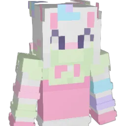 IvyWormie Minecraft avatar bust