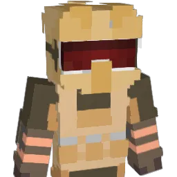 IweFox Minecraft avatar bust