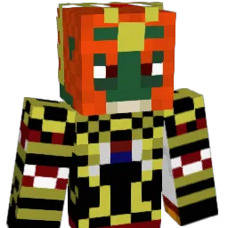 Izasayoi Minecraft avatar bust