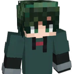 Izukuuuuu Minecraft avatar bust