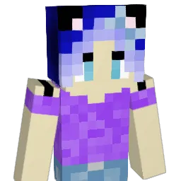 Izzybell888 Minecraft avatar bust