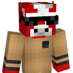 J0K33R Minecraft avatar bust