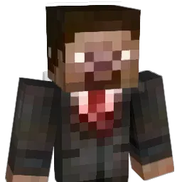 J4001 Minecraft avatar bust