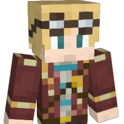 JA5689 Minecraft avatar bust