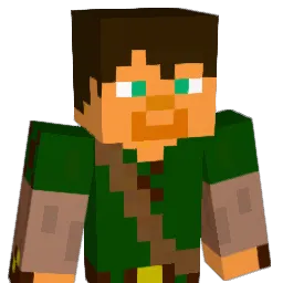 JAFNN Minecraft avatar bust