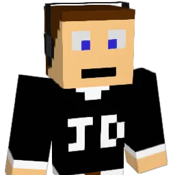 JDsyoutube Minecraft avatar bust