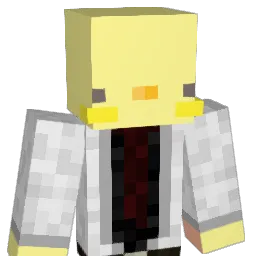 JE6871 Minecraft avatar bust