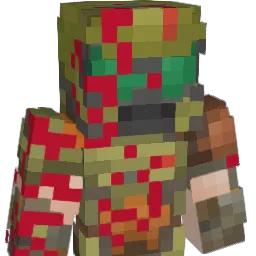 JFFF4 Minecraft avatar bust