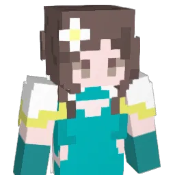 JILINGYI Minecraft avatar bust