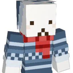 JITONGG Minecraft avatar bust
