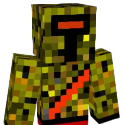 JK777 Minecraft avatar bust