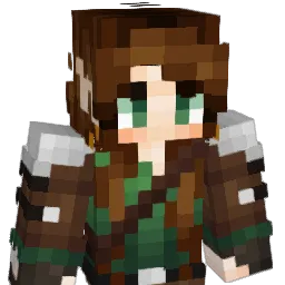 JNKsgrl Minecraft avatar bust