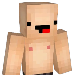 JOEGOCRAFT Minecraft avatar bust