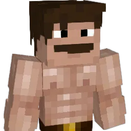 JOHNNDANGER Minecraft avatar bust