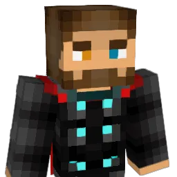 JPLightningII Minecraft avatar bust