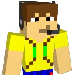 JRQ911 Minecraft avatar bust