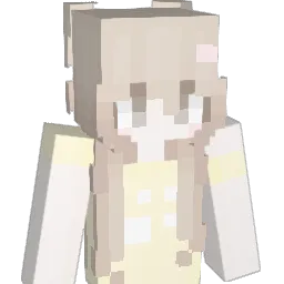JULlET Minecraft avatar bust