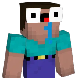 JUSTVEXX Minecraft avatar bust