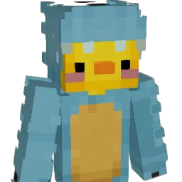 JYUJYUU Minecraft avatar bust