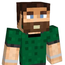 JackMeda Minecraft avatar bust