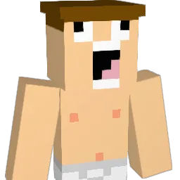 Jackalnchuck Minecraft avatar bust